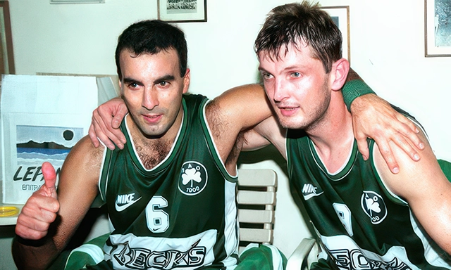 Nikos Galis with Zarko Paspalj