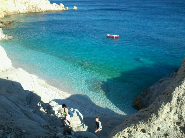 Seychelles beach on the Greek island of Ikaria
