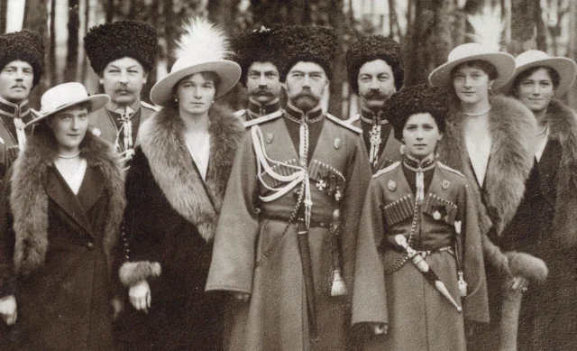 The Romanov family of Russia